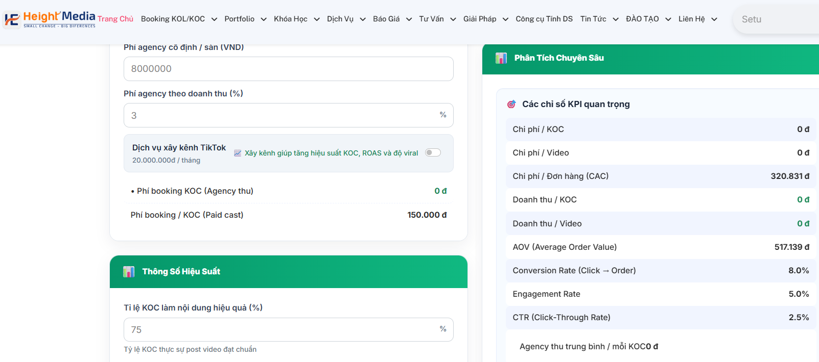 Quản Trị Ngân Sách Booking KOC: Bóc Tách Chi Phí Để Không Bị "Hớ" Mùa Mega Sale