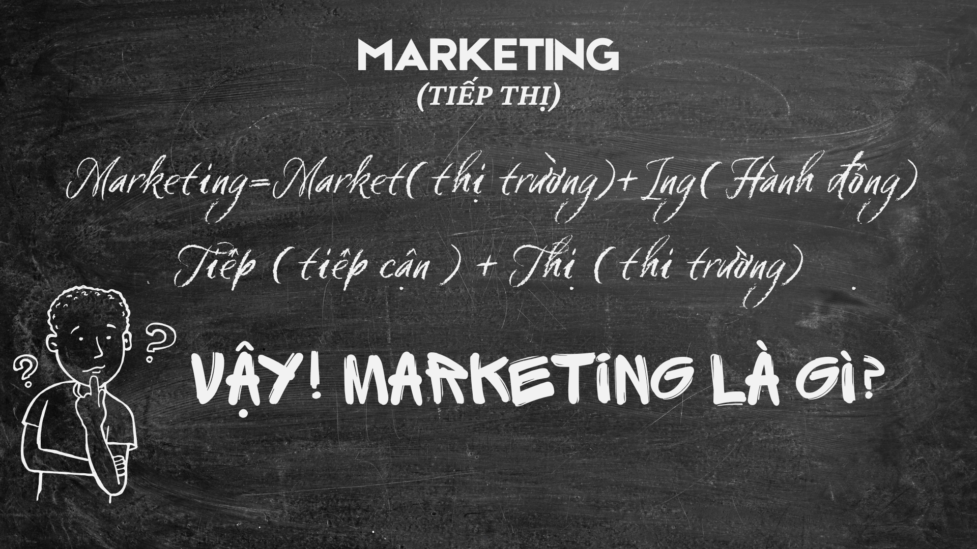 Marketing? Nó là gì?