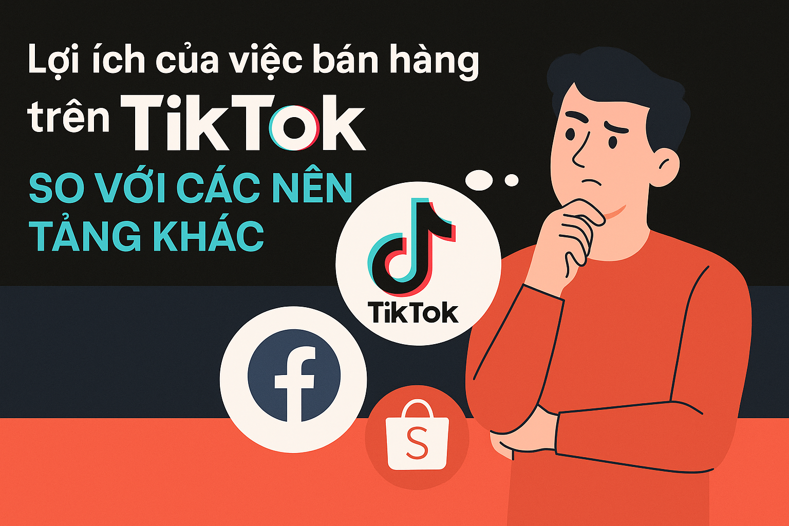 Lợi Ích Của Việc Bán Hàng Trên TikTok So Với Các Nền Tảng Khác