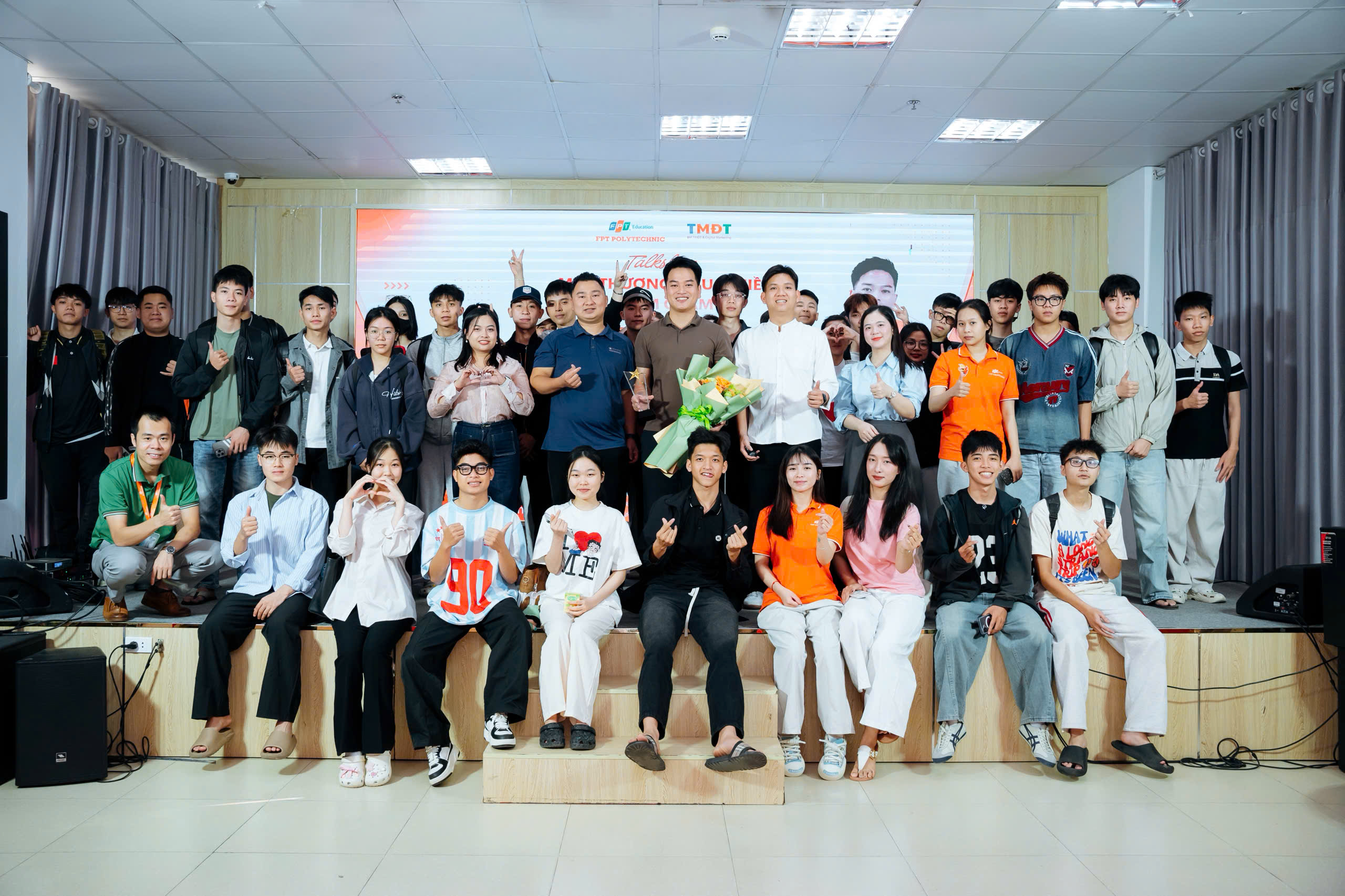 CEO Height Media gặp gỡ sinh viên FPT Polytechnic: Kết nối trải nghiệm làm nghề