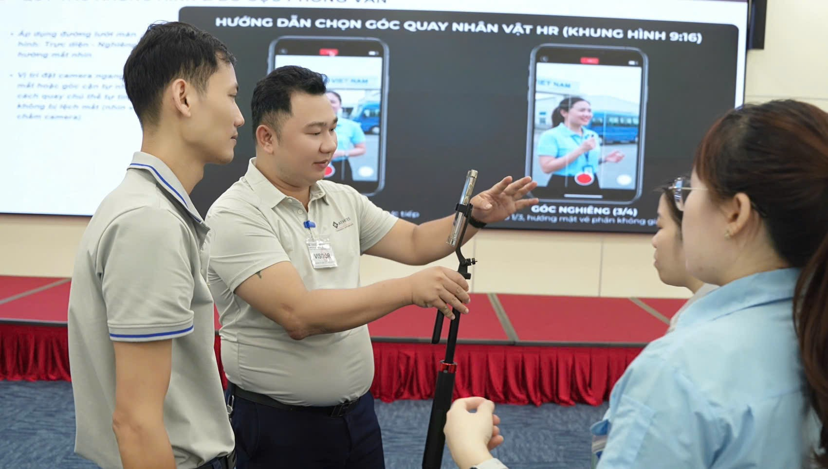 Từ góc quay đến video dọc: CEO Height Media hướng dẫn truyền thông tại Hamaden Việt Nam