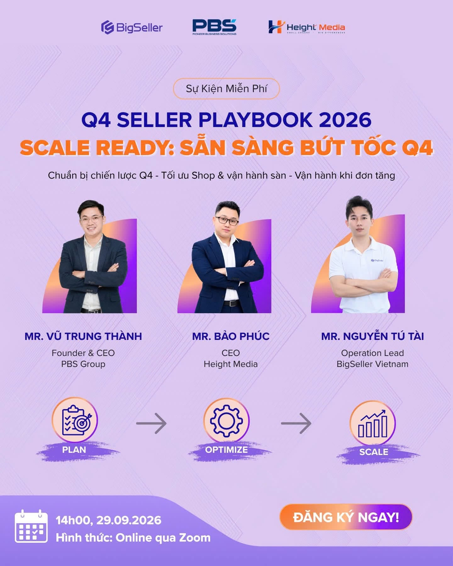 Từ nội dung đến vận hành: Height Media tham gia Q4 Seller Playbook 2026