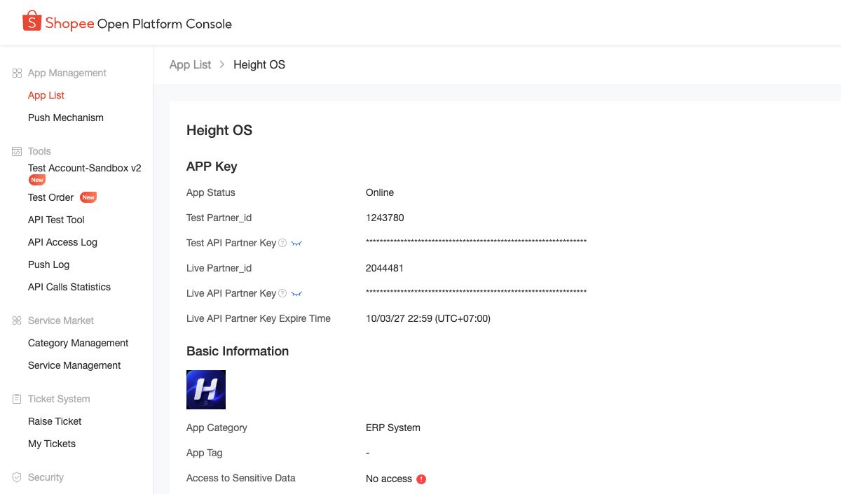 Height mở rộng hệ sinh thái với kết nối dữ liệu Shopee trực tiếp