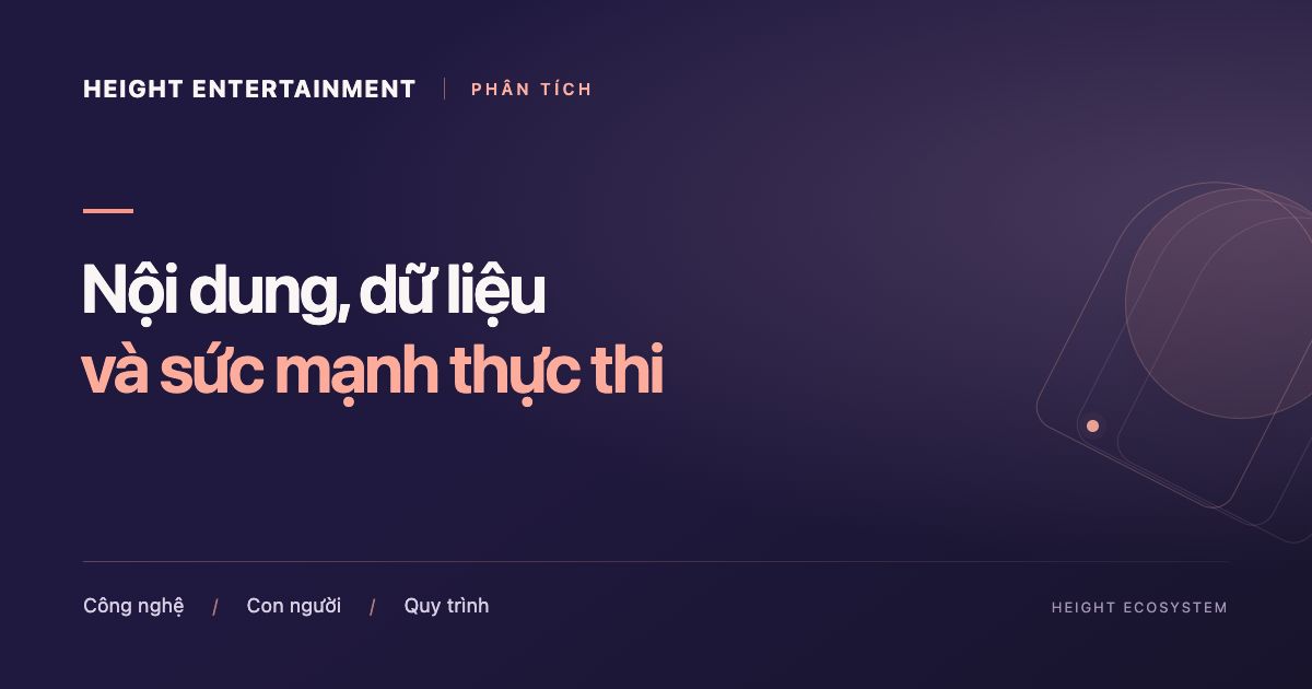 Từ nội dung đến thương mại: hướng tiên phong của hệ sinh thái Height