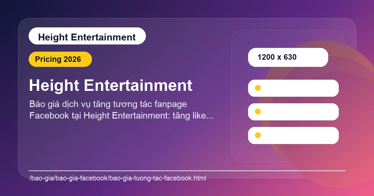 Minh họa dịch vụ nội dung và quảng cáo Facebook