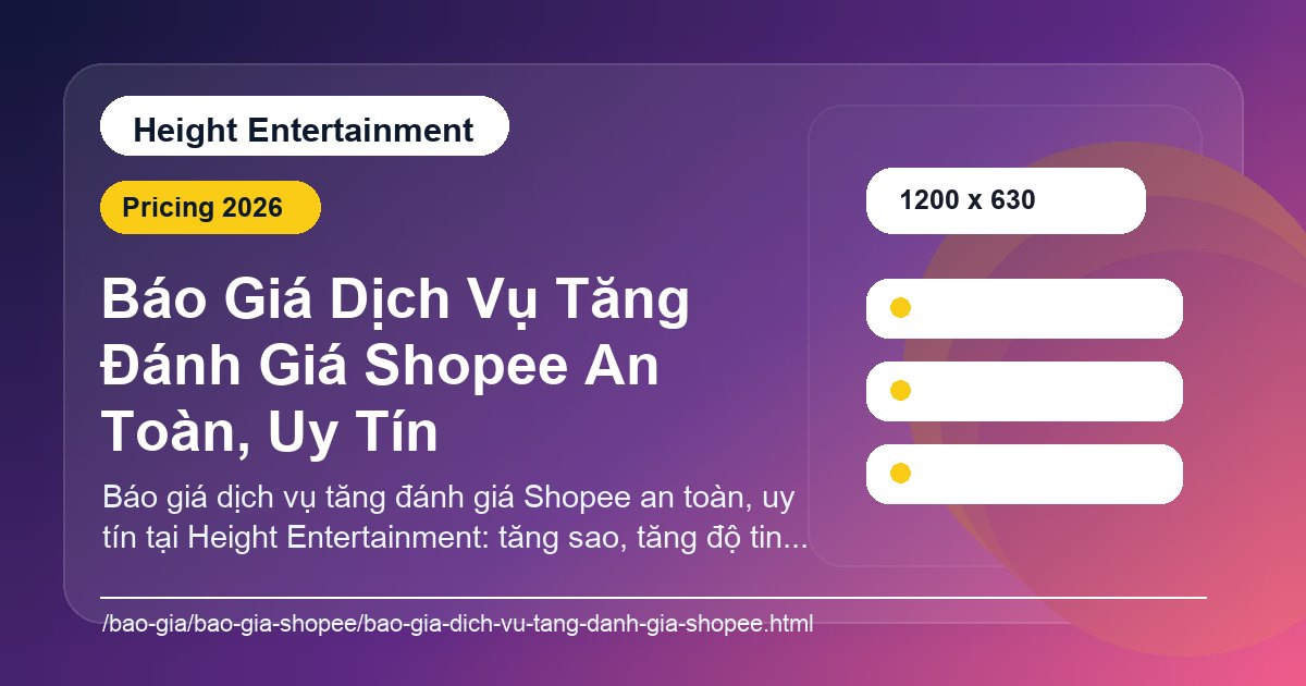 Minh họa dịch vụ Shopee theo phạm vi triển khai