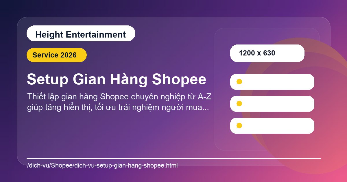 Minh họa dịch vụ Shopee theo phạm vi triển khai