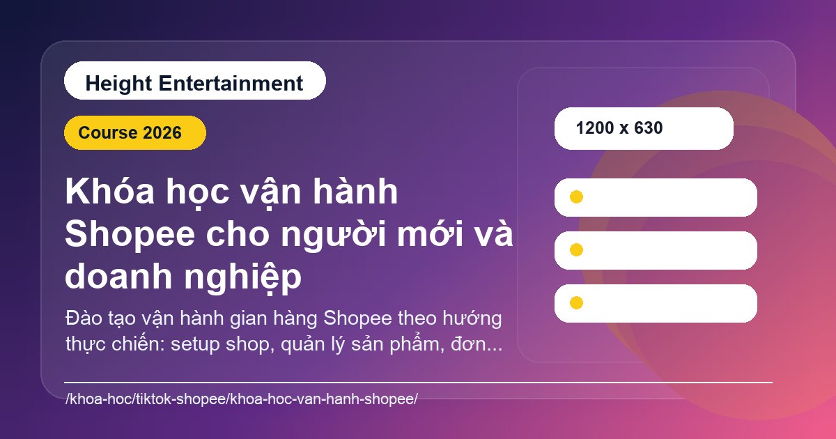 Minh họa dịch vụ Shopee theo phạm vi triển khai